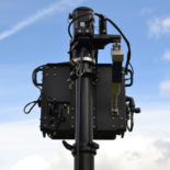 Blighter Orbiter Radar on Mast - Rear View